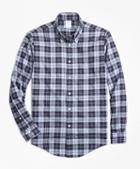 Brooks Brothers Regent Fit Plaid Flannel Sport Shirt