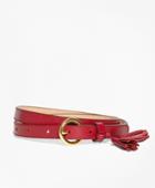 Brooks Brothers Women's Tasseled Leather Belt