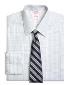 Brooks Brothers Non-iron Madison Fit Split Check Dress Shirt