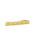 Brooks Brothers Men's Gold-plated Crisscross Tie Bar