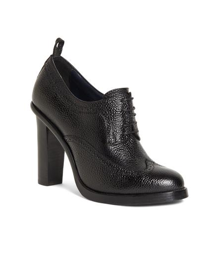 Brooks Brothers Lace-up Leather Booties