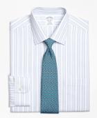 Brooks Brothers Regent Fitted Dress Shirt, Non-iron Alternating Hairline Stripe