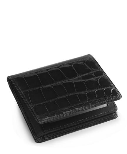 Brooks Brothers Alligator Trifold Wallet