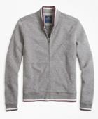 Brooks Brothers Zip-front Knit Jacket