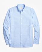 Brooks Brothers Men's Glen Plaid Oxford Cotton Sport Shirt