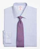 Brooks Brothers Men's Regular Fit Classic-fit Dress Shirt, Non-iron Triple Tattersall