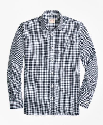Brooks Brothers Nine To Nine Dobby Gingham Shirt
