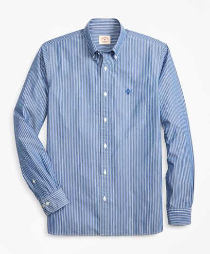 Brooks Brothers Striped Broadcloth Sport Shirt