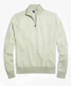 Brooks Brothers Herringbone Half-zip Sweater