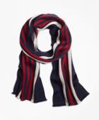 Brooks Brothers Double-faced Rugby Stripe Scarf