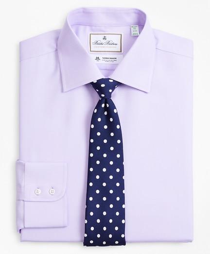 Brooks Brothers Luxury Collection Milano Slim-fit Dress Shirt, Franklin Spread Collar Dobby