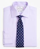 Brooks Brothers Luxury Collection Milano Slim-fit Dress Shirt, Franklin Spread Collar Dobby
