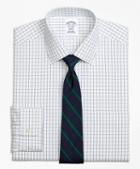 Brooks Brothers Regent Fitted Dress Shirt, Non-iron Windowpane