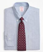 Brooks Brothers Brookscool Madison Classic-fit Dress Shirt, Non-iron Double Framed Stripe