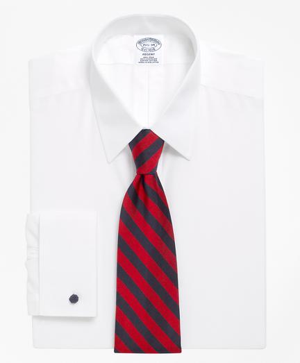 Brooks Brothers Non-iron Regent Fit Point Collar French Cuff Dress Shirt