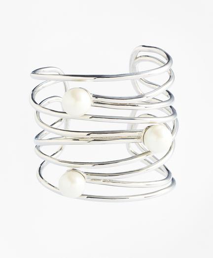 Brooks Brothers Abstract Wire Cuff
