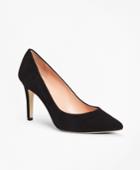 Brooks Brothers Women's Suede Point-toe Pumps