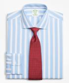 Brooks Brothers Men's Stretch Extra Slim Fit Slim-fit Dress Shirt, Non-iron Bold Stripe