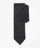Brooks Brothers Men's Black Watch Slim Tie