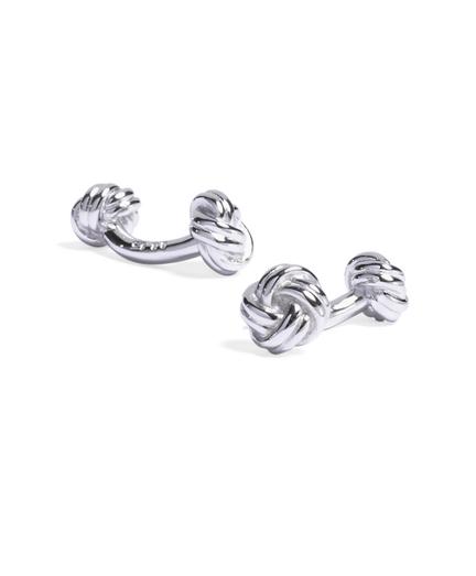 Brooks Brothers Sterling Silver Knot Cuff Links