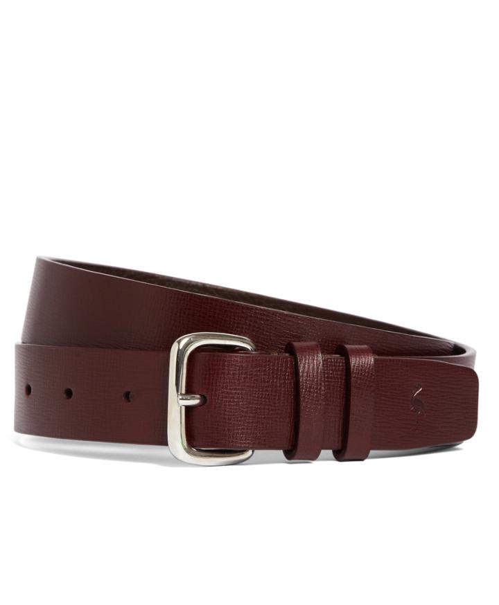 Brooks Brothers Men's Harrys Of London Box Grain Calf Belt