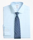 Brooks Brothers Regent Fitted Dress Shirt, Non-iron Houndstooth Overcheck