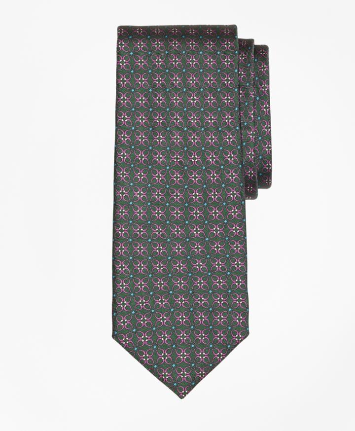 Brooks Brothers Men's Horseshoe Link Print Tie