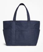 Brooks Brothers Canvas Tote Bag