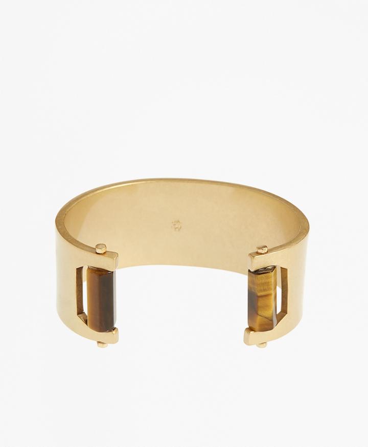 Brooks Brothers Women's Narrow Tigereye Cuff