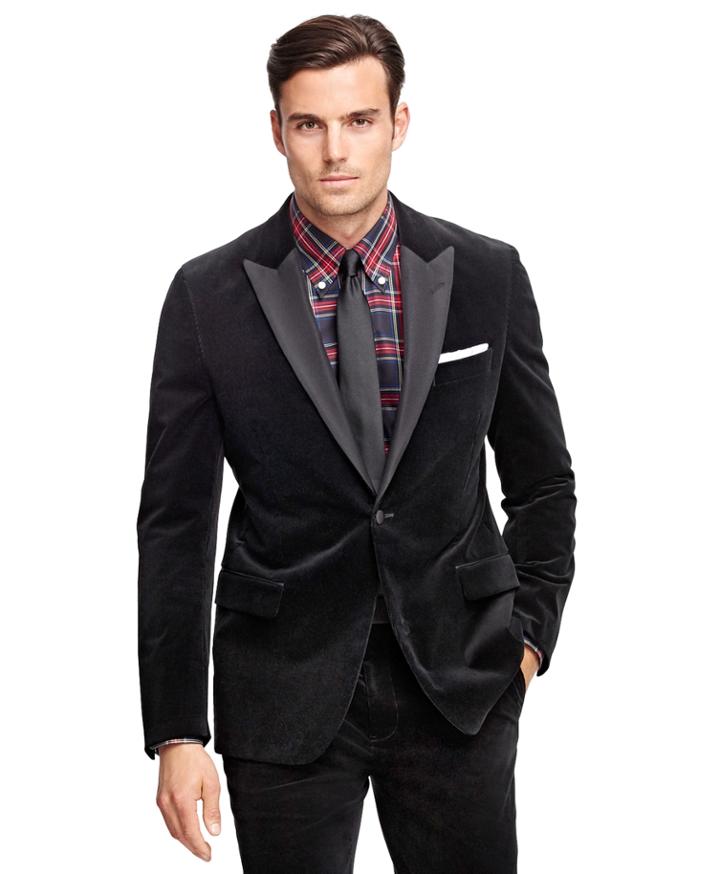 Brooks Brothers Men's Fitzgerald Fit Corduroy Tuxedo