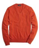 Brooks Brothers Cashmere V-neck Sweater
