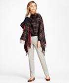 Brooks Brothers Women's Plaid Cashmere Ruana