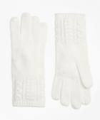 Brooks Brothers Aran Knit Gloves