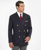 Brooks Brothers Country Club Double-breasted Navy Blazer