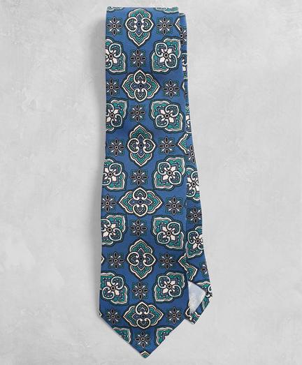 Brooks Brothers Golden Fleece Persian Medallion Silk Tie