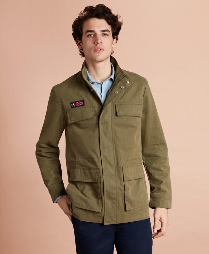 Brooks Brothers Men's Water-repellent Field Coat