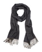 Brooks Brothers Men's Cashmere Microplaid Scarf