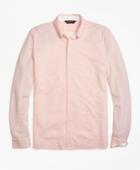 Brooks Brothers Men's Oxford Knit Button-down Shirt