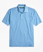 Brooks Brothers St Andrews Links Textured Diamond Golf Polo Shirt