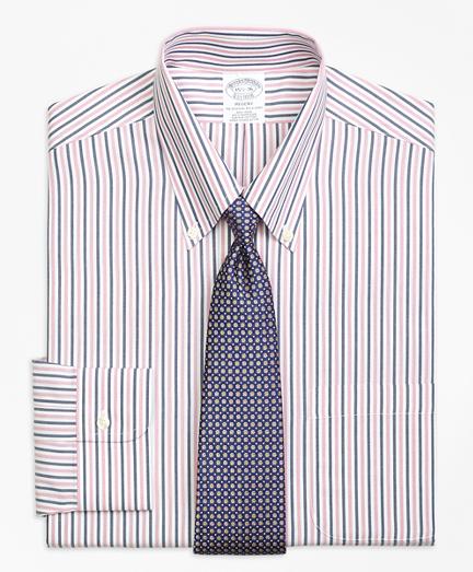 Brooks Brothers Regent Fitted Dress Shirt, Non-iron Bold Stripe