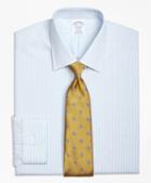 Brooks Brothers Regent Fitted Dress Shirt, Non-iron Micro Music Stripe