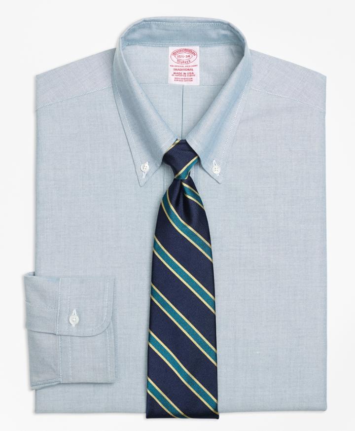 Brooks Brothers Men's Original Polo Button-down Oxford Relaxed Fit Relaxed-fit Dress Shirt