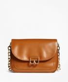 Brooks Brothers Women's Glazed Leather Babe Shoulder Bag