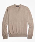 Brooks Brothers Two-ply Cashmere V-neck Sweater