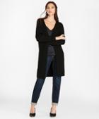 Brooks Brothers Wool-blend Drop-shoulder Duster Cardigan