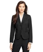 Brooks Brothers Women's Classic Fit Wool Jacket