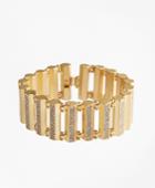 Brooks Brothers Women's Pave Detail Bar Bracelet