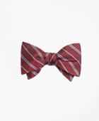 Brooks Brothers Men's Alternating Stripe Bow Tie