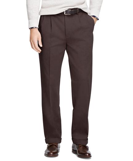 Brooks Brothers Elliot Fit Brushed Twill Pants