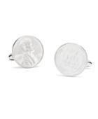 Brooks Brothers Men's Authentic Silver 1943 Penny Cuff Links